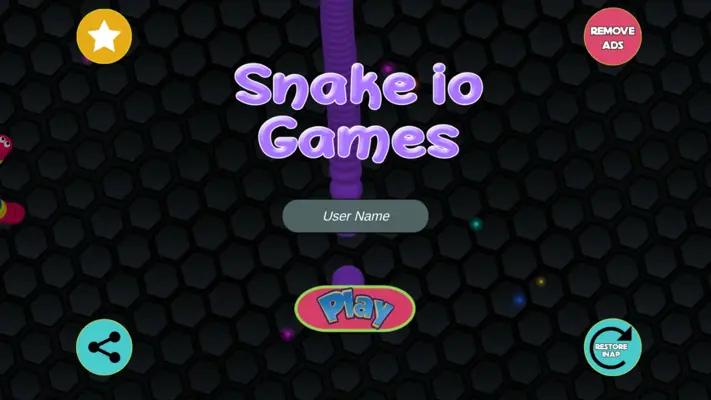 Fast snake io games  Slither io Game android App screenshot 7